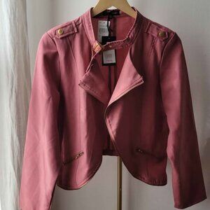 NWT - Lightweight Mauve Bomber Jacket